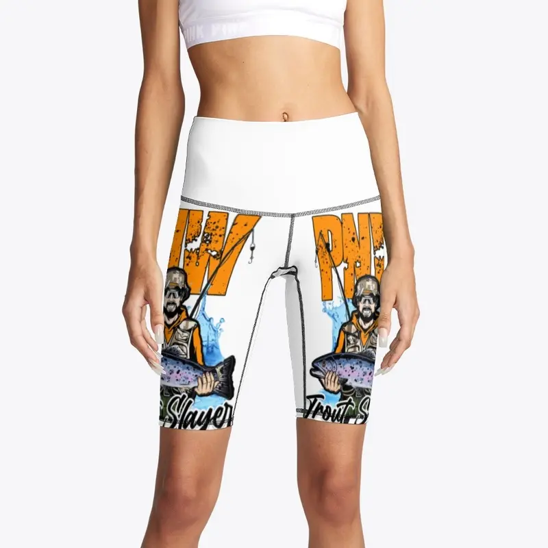 PNW Trout Slayer Woman's Biker Shorts