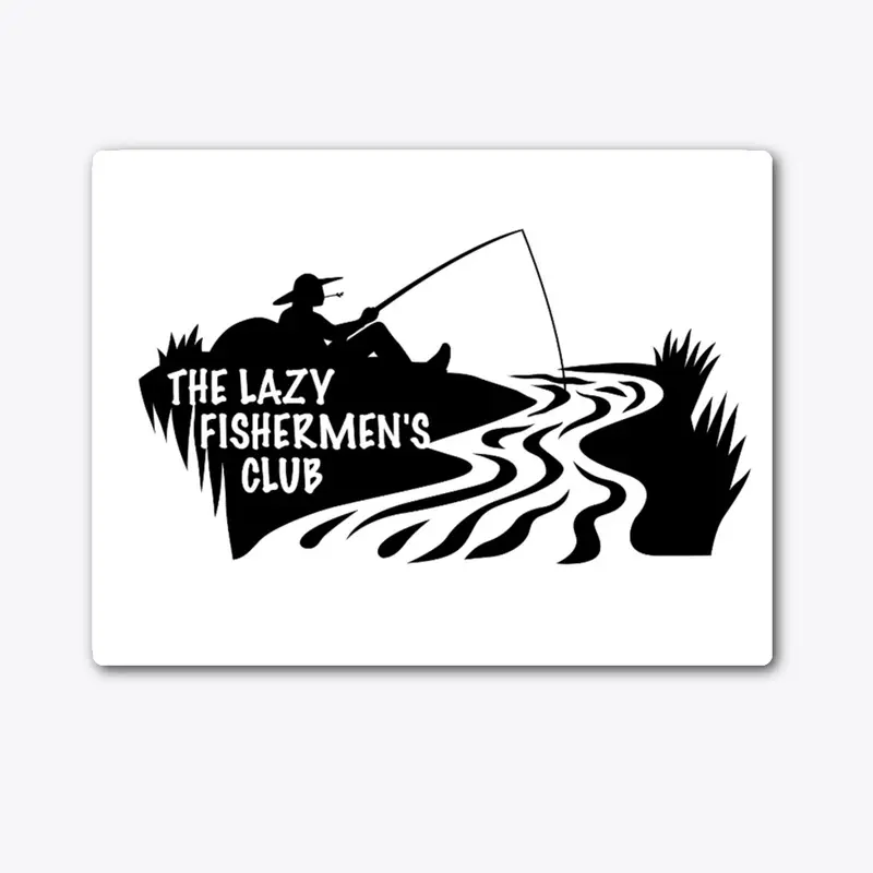 The Lazy Fishermen's Club Stickers