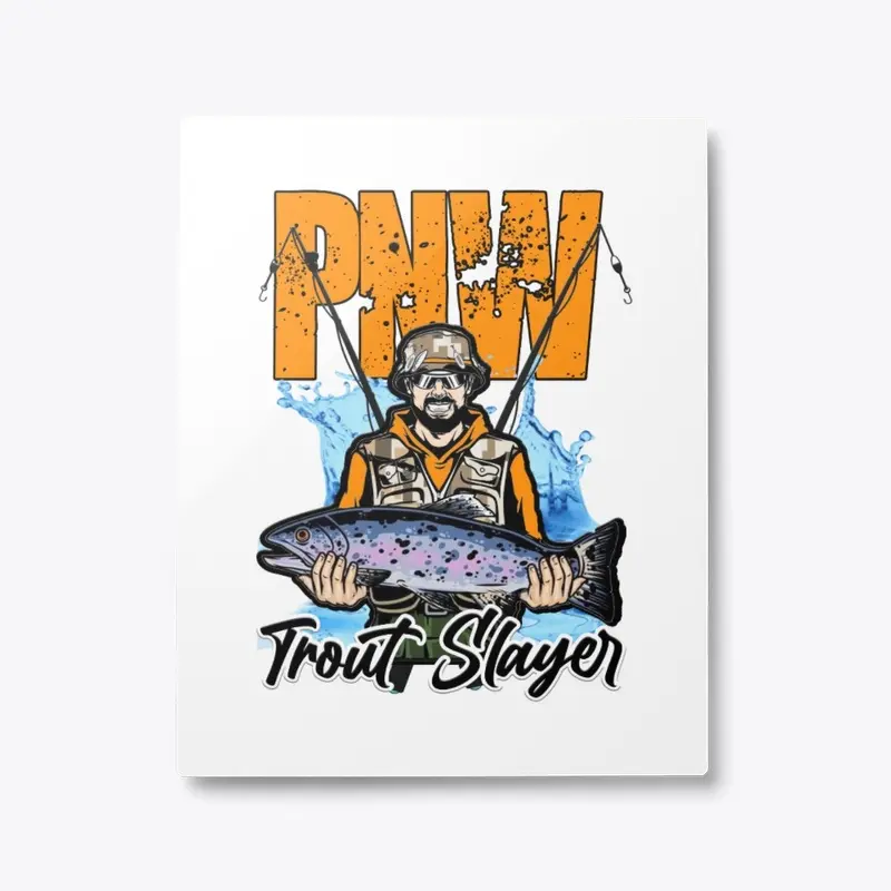 PNW Trout Slayer Home Decor